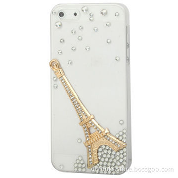 Stylish Eiffel Tower Style Diamond Crystal Case for iPhone 5